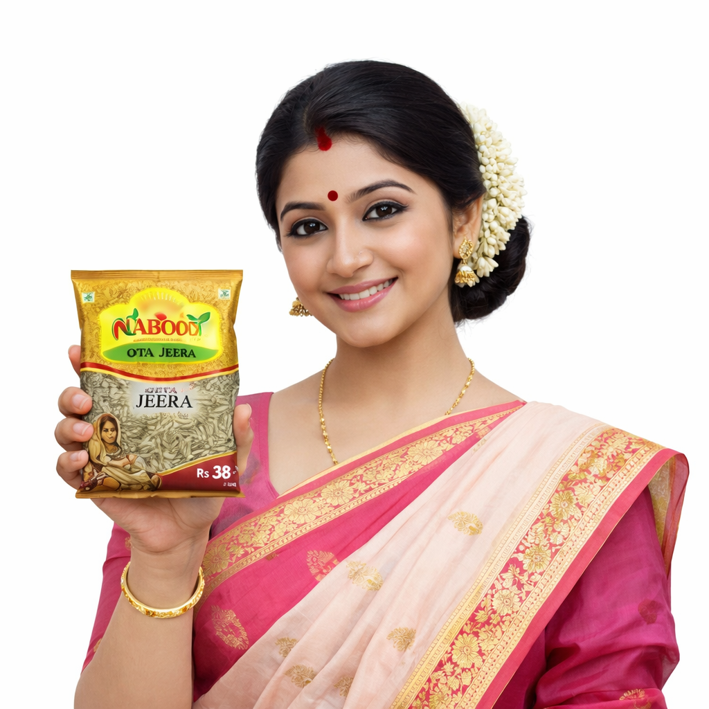 NABODOY Gota Jeera (Whole Cumin Seeds) 50g | Premium Quality Sabut Jeera | Strong Aroma & Natural Flavor | Hygienically Packed Indian Spice