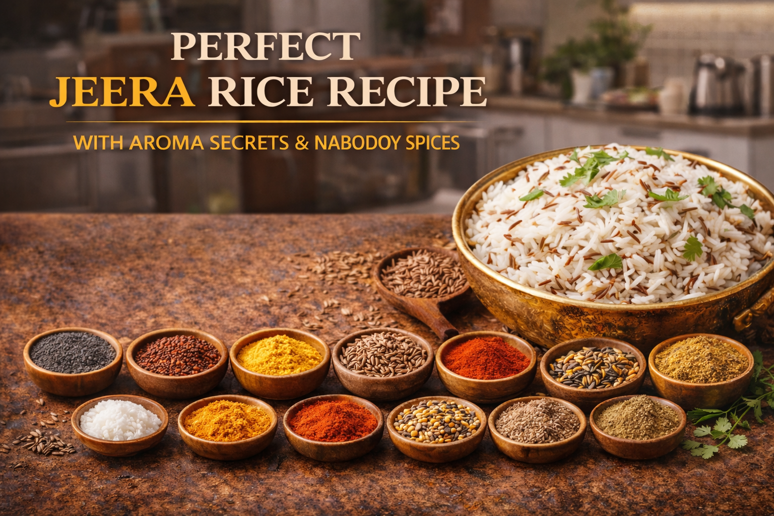 🍚 Jeera Rice Recipe with Aroma Secrets (Restaurant Style at Home)