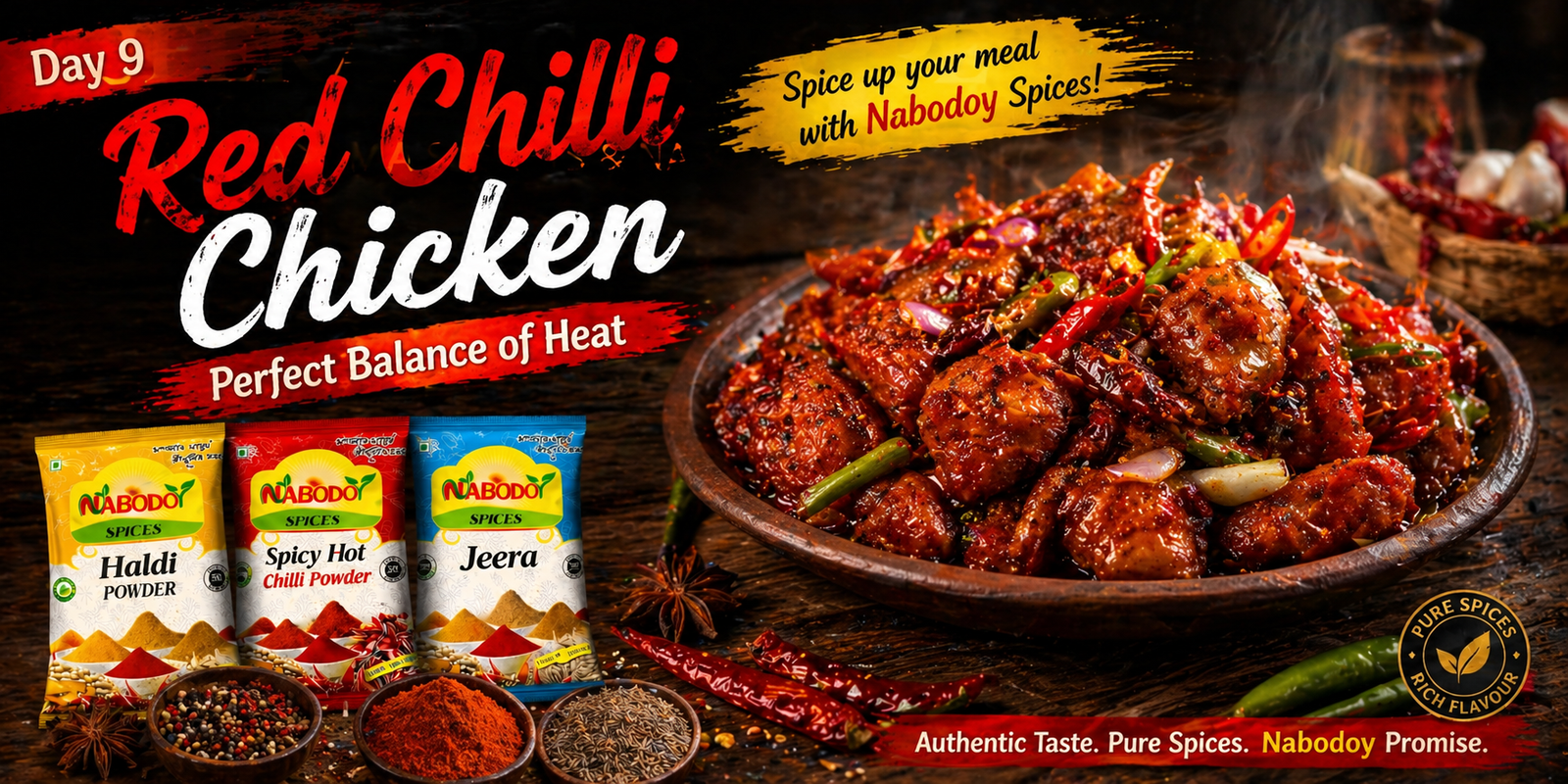 🔥 Red Chilli Chicken – The Perfect Balance of Heat & Flavor (Restaurant Style at Home